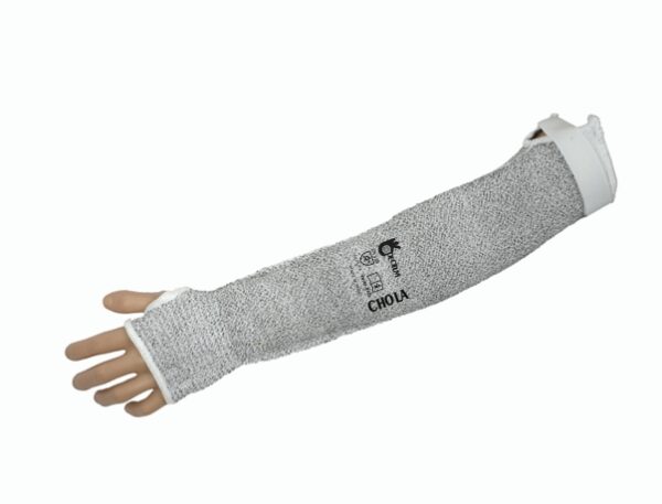 CHOLA CR-5 arm sleeve – durable cut-resistant sleeve for industrial hand and arm protection