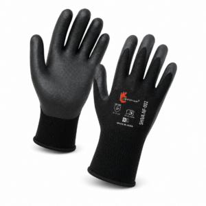 SHIVA 15NMF-002 CR1 Micro Foam Nitrile Coated Gloves for Superior Grip and Comfort