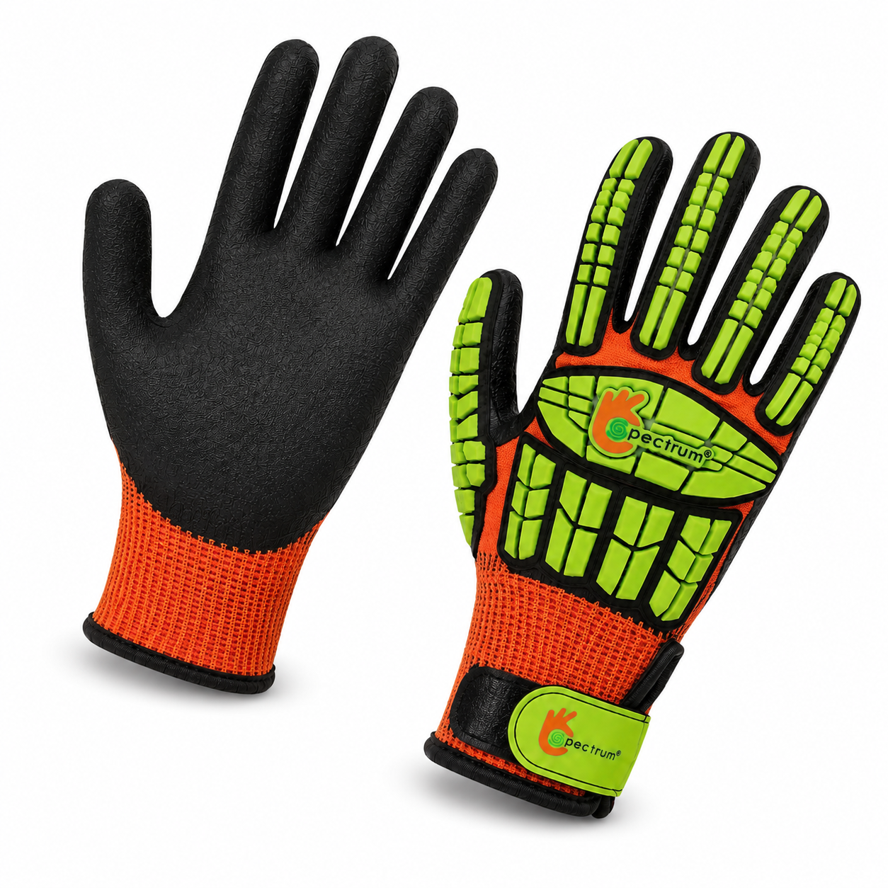 SHIVA Impact Resistant Gloves | Sandy Nitrile Coated Gloves 1 Shiva CR-1 Impact Resistant Glove with flexible design and industrial-grade protection