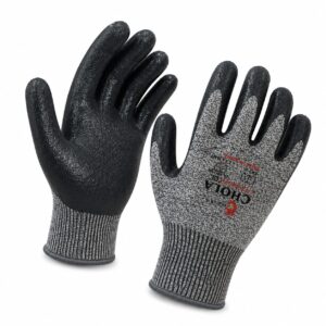 CHOLA 13N-029 CR-5 premium nitrile coated safety gloves for industrial hand protection