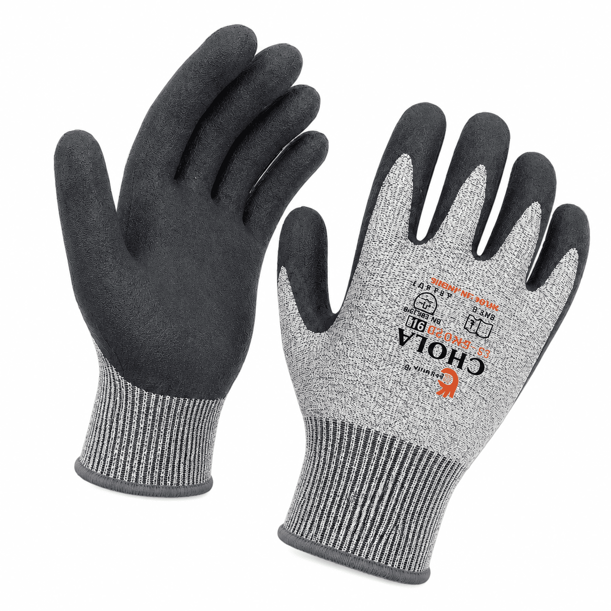 CHOLA CR-5 – High Grip Sandy Nitrile Gloves for Oily & Slippery Surfaces 1 CHOLA CR-5 Sandy Nitrile Gloves for High Grip on Oily and Slippery Surfaces