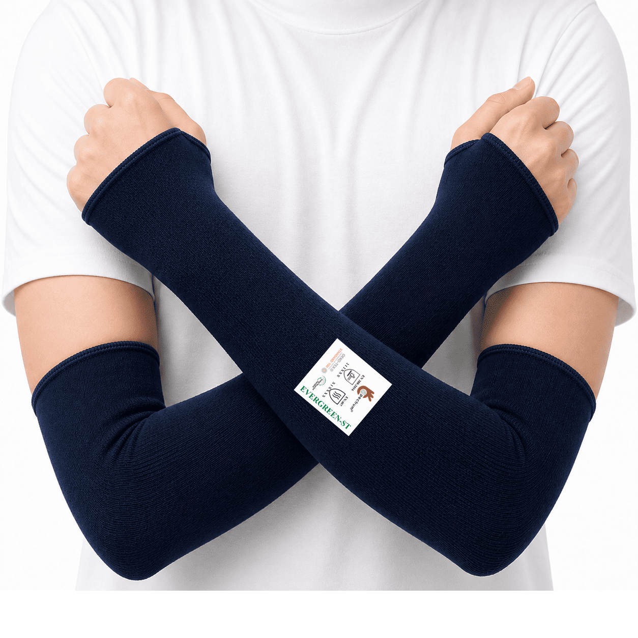 Evergreen DL CR-1 Arm Cover – Heat & Cut Protection Sleeve 1 Evergreen DL Arm Cover – Durable Industrial Safety Sleeve for Forearm Protection