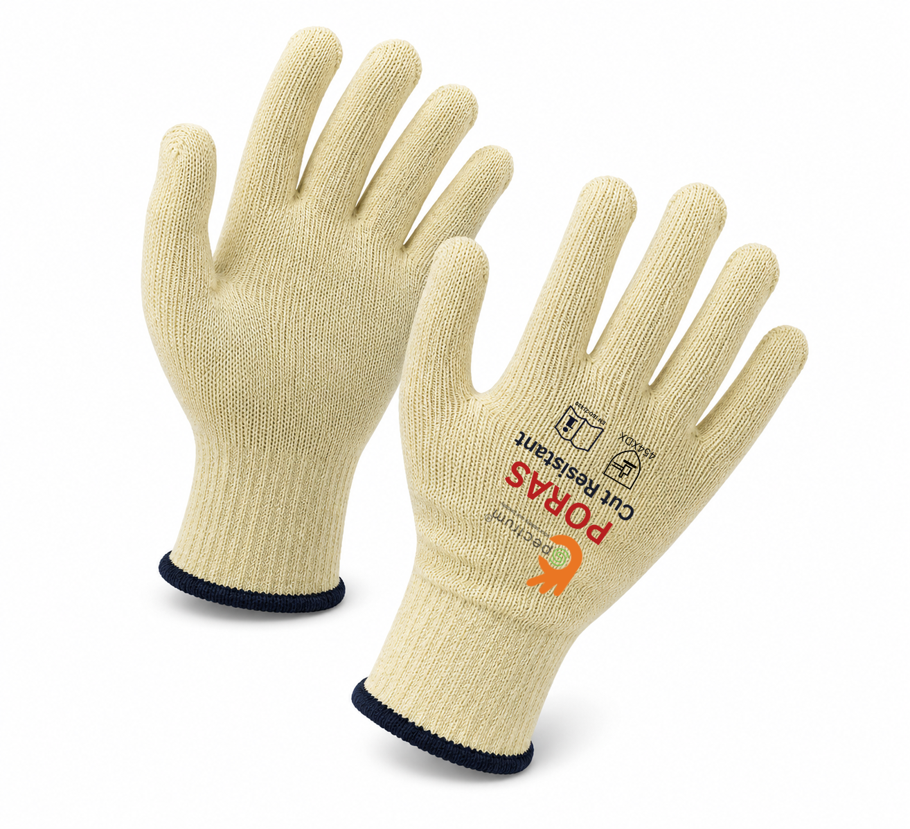 PORAS Cut Resistant 5 Gloves | Industrial Safety Gloves 1 Poras Cut Resistant 5 Industrial Safety Gloves offering Level 5 protection for hand safety in industrial environments