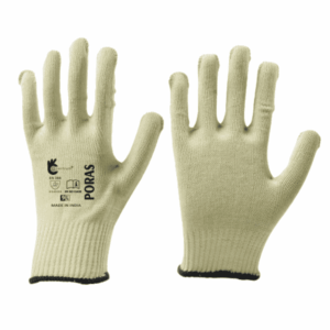 Poras Cut Resistant 5 Industrial Safety Gloves offering Level 5 protection for hand safety in industrial environments