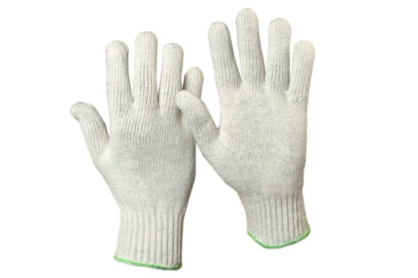 Poly-Cotton Knitted Hand Gloves – Comfortable, Durable & Cost-Effective Safety Solution - Image 2