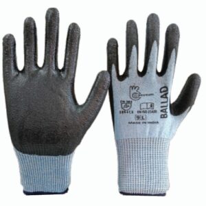 BALLAD 13N-029 CR-4 advanced nitrile coated glove with cut and chemical resistance for industrial safety