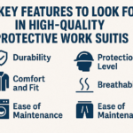 features of high quality protective suits min