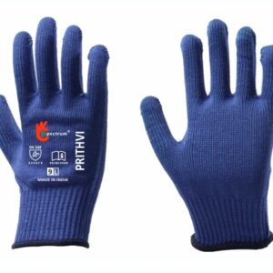 PRITHVI Cut Resistant 4 Composite Gloves offering superior cut and abrasion resistance for industrial safety applications