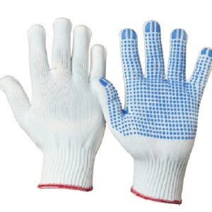 PVC Dotted Polyamide Gloves – Lint-Free, High Comfort Gloves with Slip-Resistant Grip