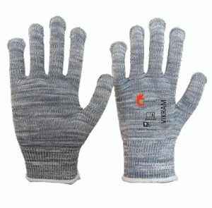 VIKRAM Cut Resistant Level 5 Gloves with high abrasion resistance for industrial safety by Spectrum Technicals