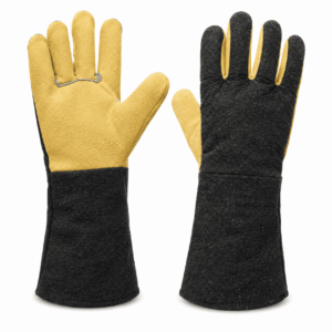 Spectrum VAKA welding gloves 350°C heat resistant para aramid multilayer industrial safety gloves with safety cuff