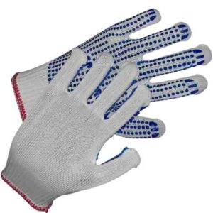 Dotted Knitted Gloves