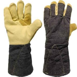 Spectrum VAKA welding gloves para aramid palm heat resistant 350°C industrial safety gloves